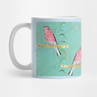 Chaffinches on branches Mug